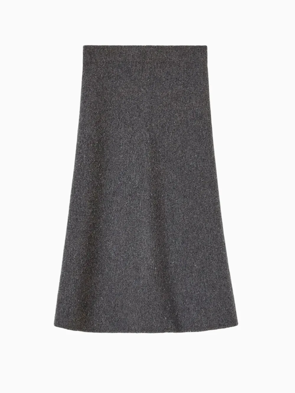 A-line midi skirt