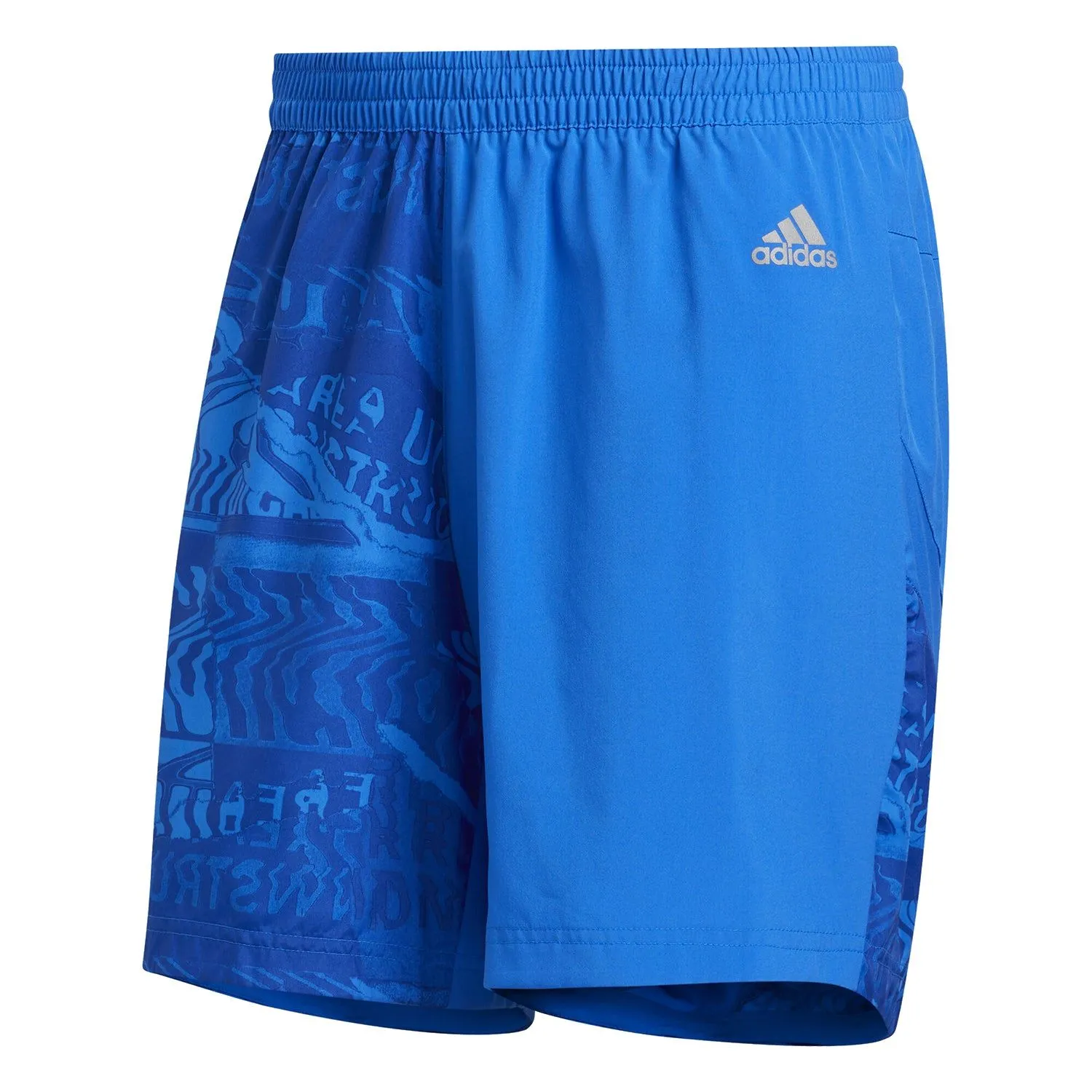 adidas Run It Graphic Shorts - Blue