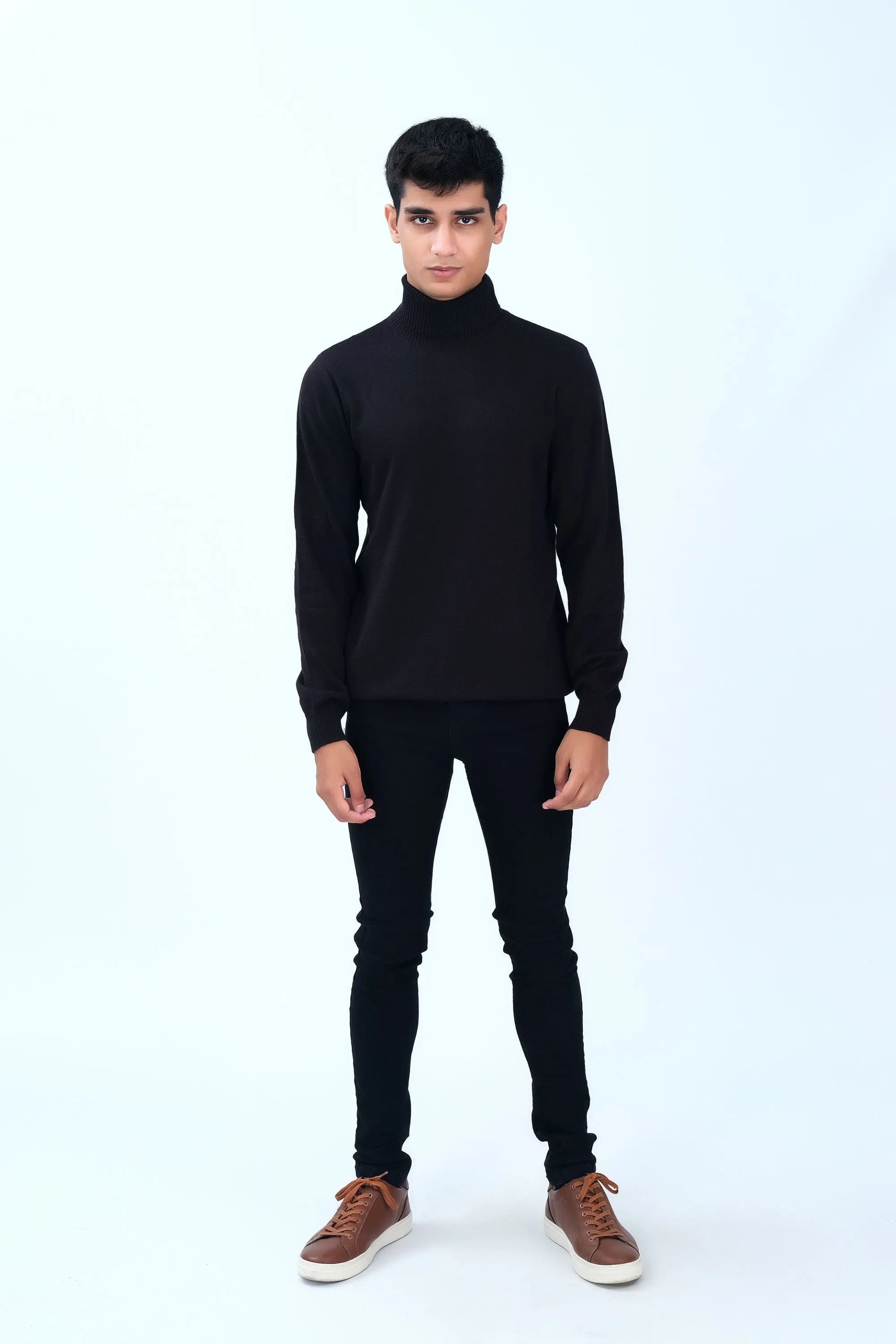 Black High Neck