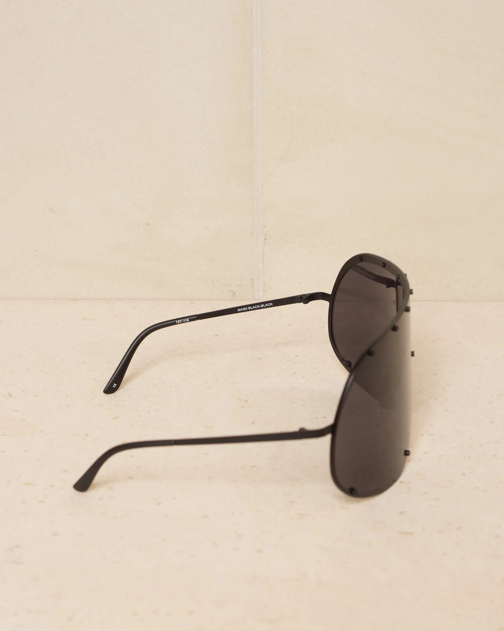 Black Shield Sunglasses