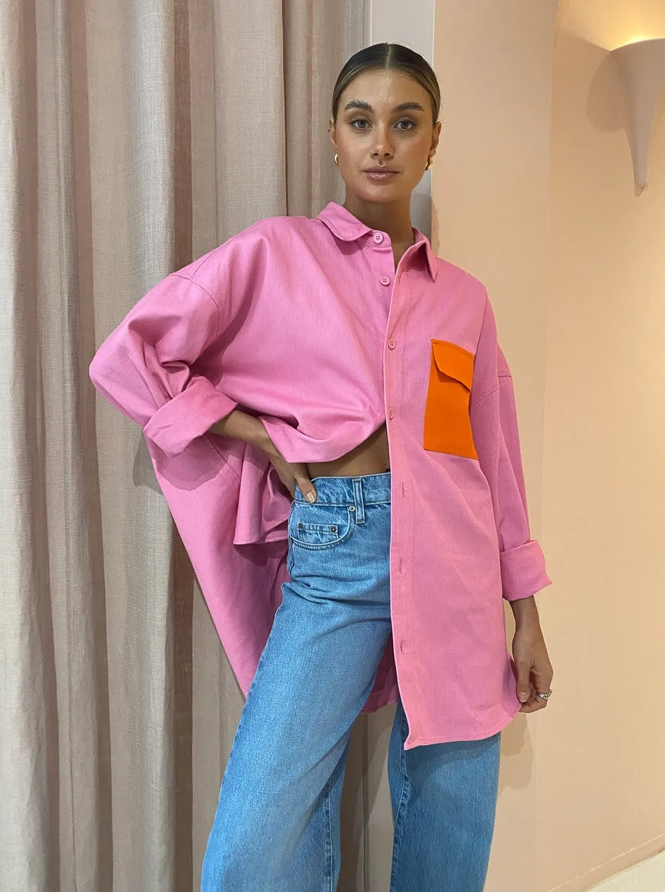 Blanca George Shirt in Pink