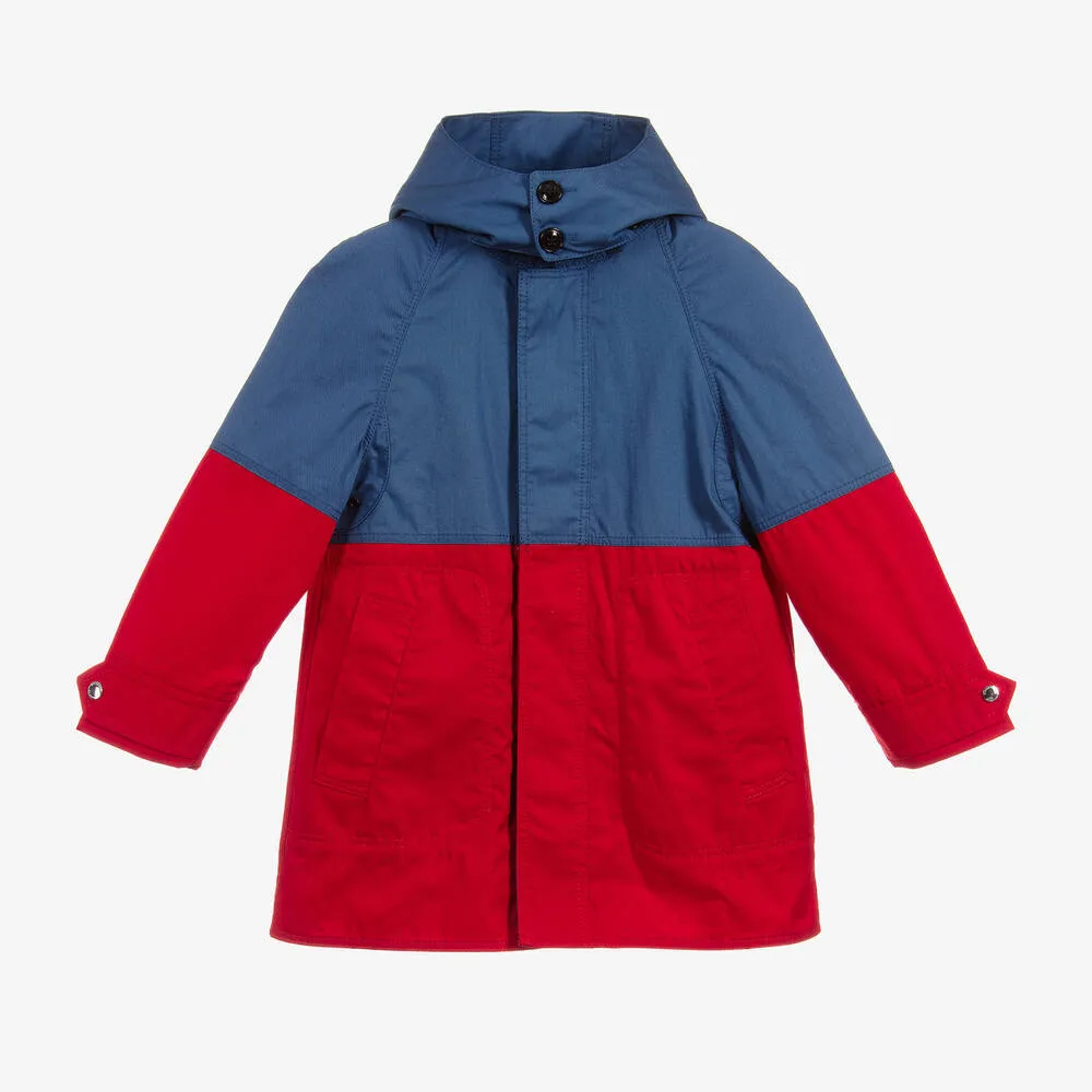 Boys Cotton Twill Car Coat