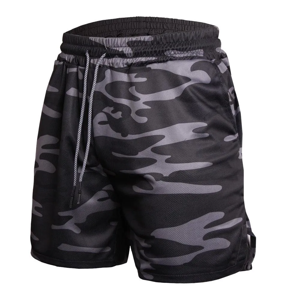 Camo Running Quick Dry Gym Shorts
