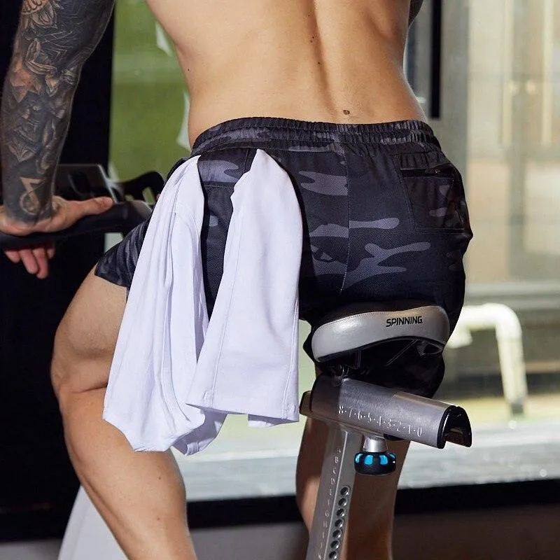 Camo Running Quick Dry Gym Shorts