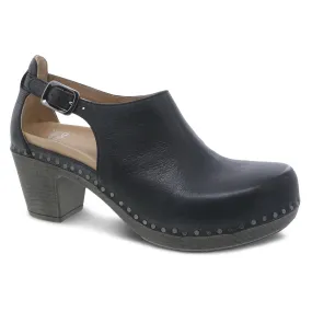 Dansko Women’s Sassy Milled Burnished Black