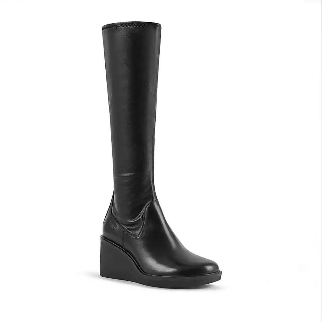 Deena Black Stretch Boot