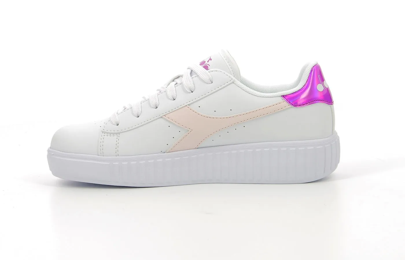 Diadora - Sneakers - Game Step Ps - White/Robina Violet - Enfant