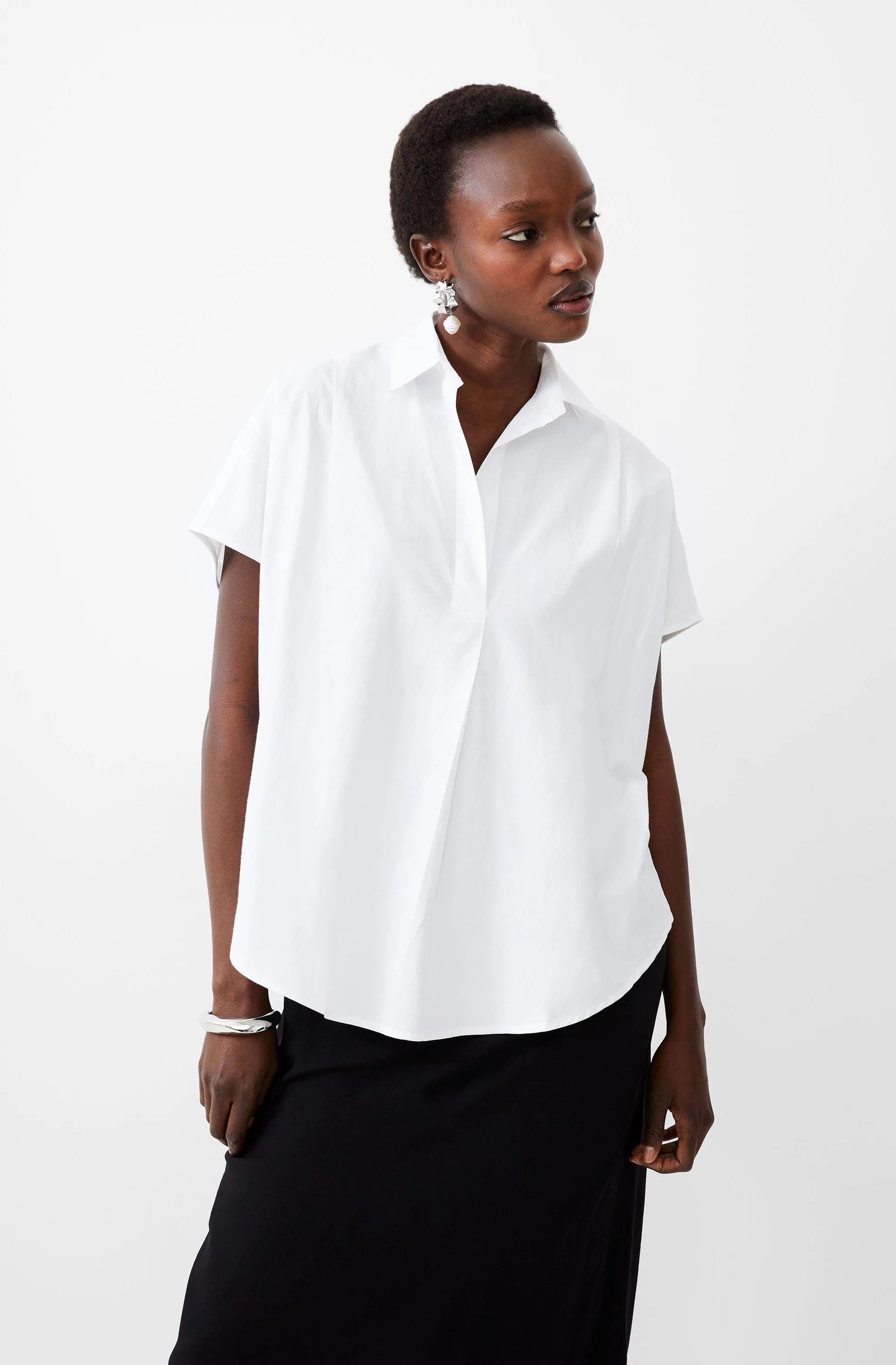 French Connection - Poplin Shirting Popover