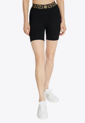 Greca Border Mini Shorts