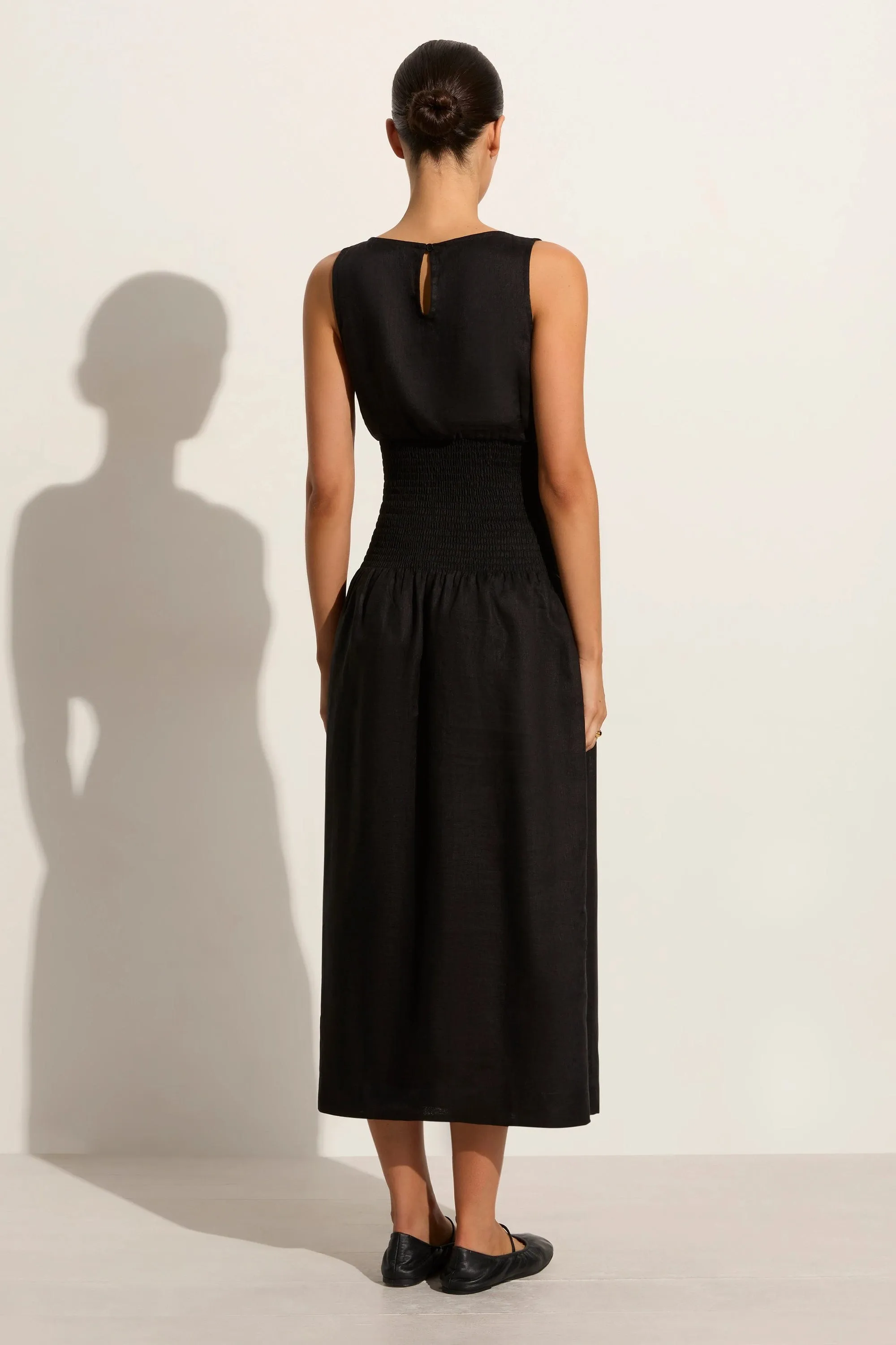 La Canella Midi Dress Black - Final Sale