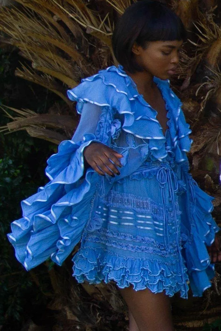 LOTUS Tunic IN VISTA BLUE