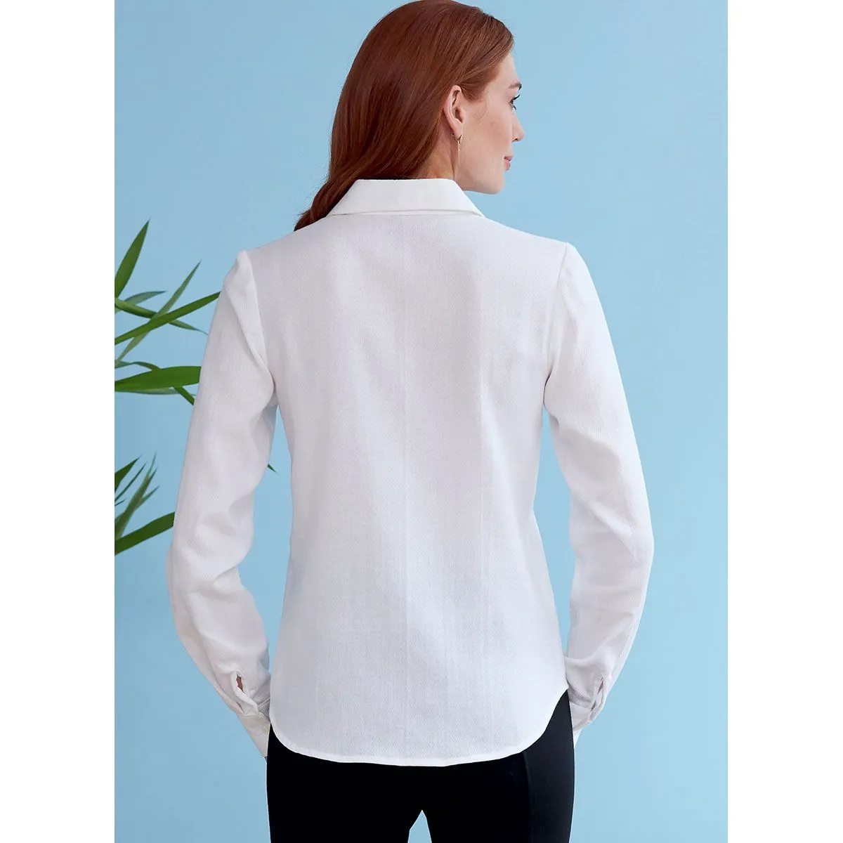 Misses Button-Down Collared Shirts Butterick Sewing Pattern 6747