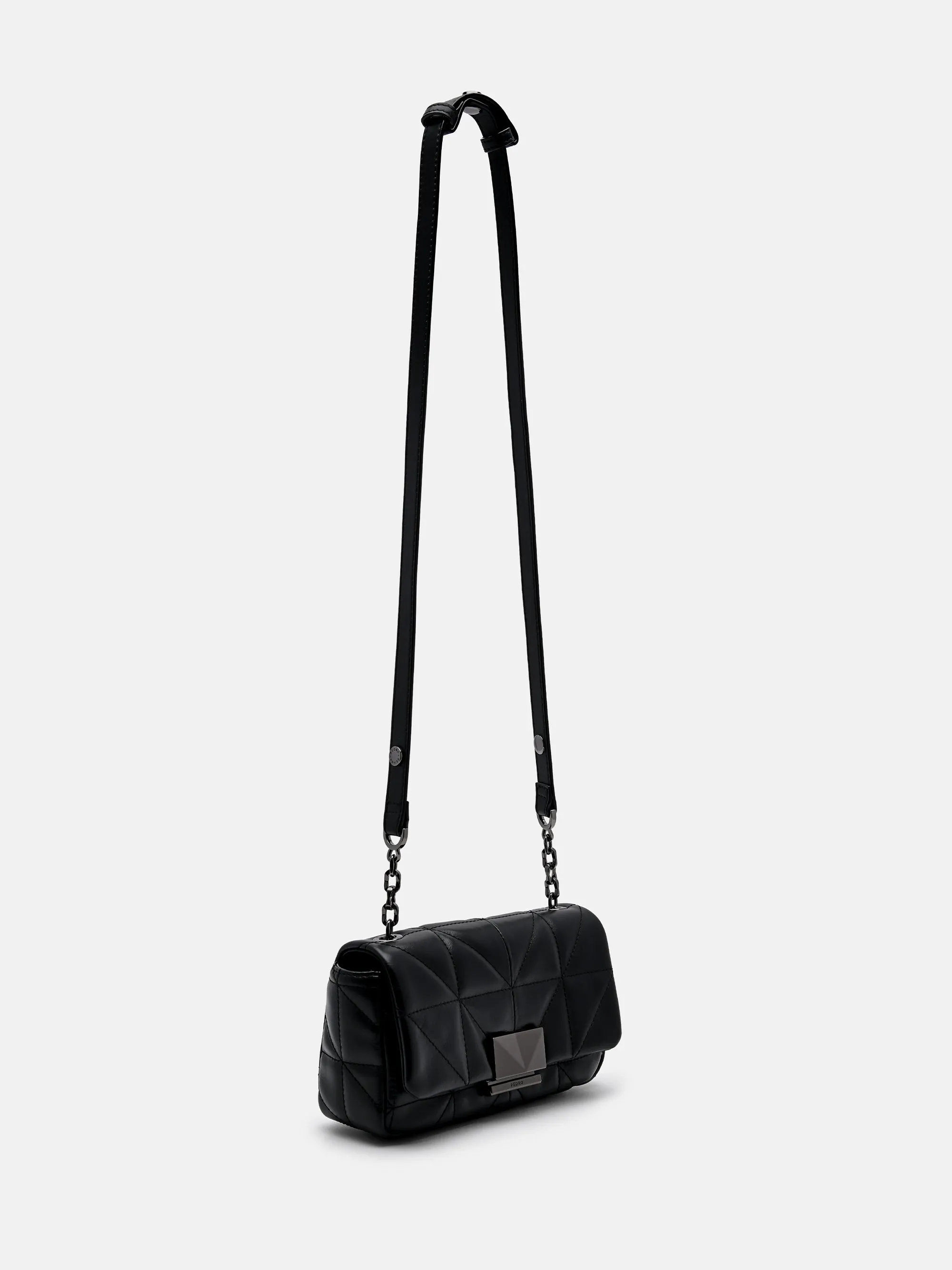 PEDRO Studio Leather Mini Shoulder Bag in Pixel