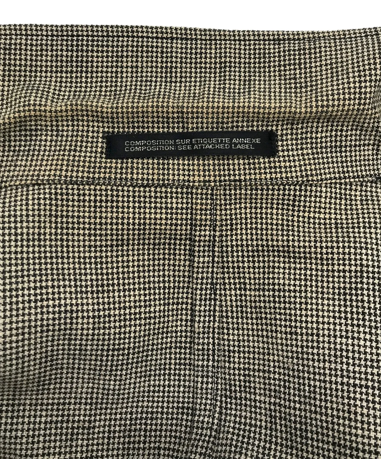 [Pre-owned] Yohji Yamamoto pour homme 6b hound's tooth jacket hj-j41-326
