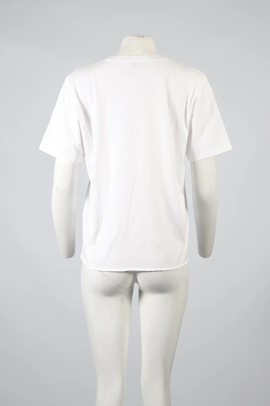 SAINT LAURENT COTTON T-SHIRT SMALL