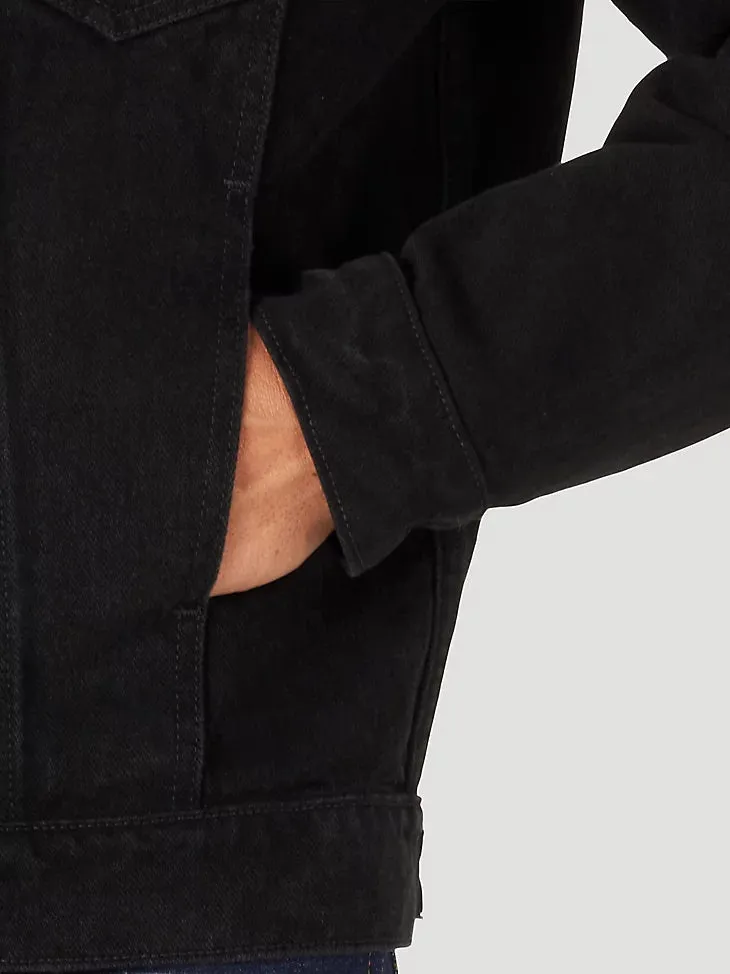 Sale The Rip Wrangler Original Black Western Denim Jacket