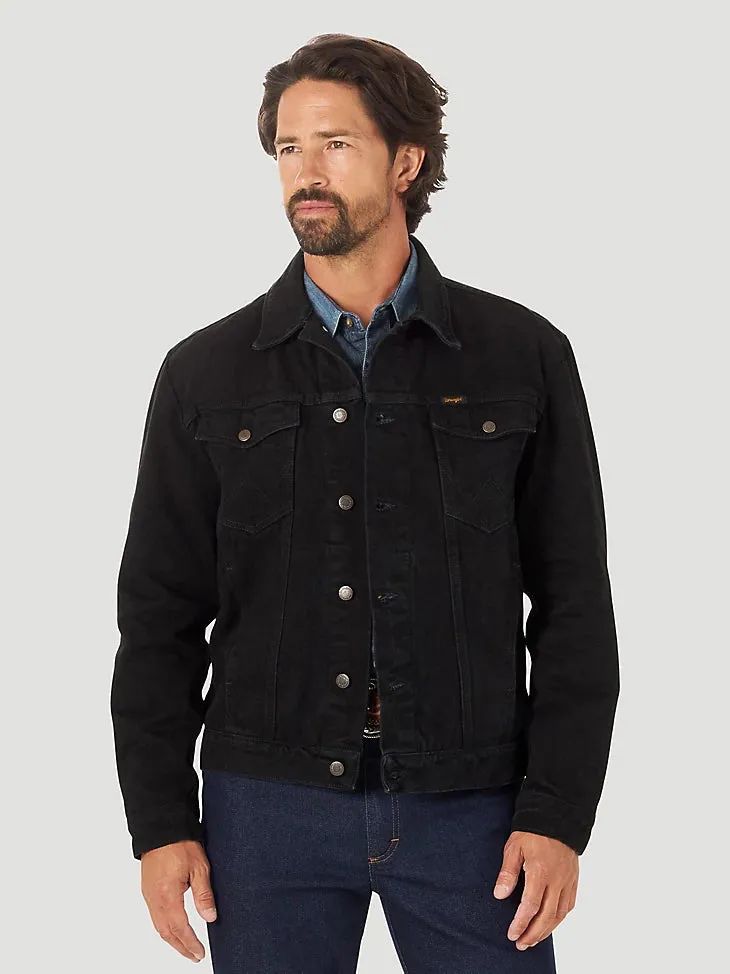 Sale The Rip Wrangler Original Black Western Denim Jacket