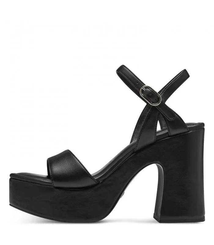 Sandal with heel By Tamaris - Black 1-28062-42-020
