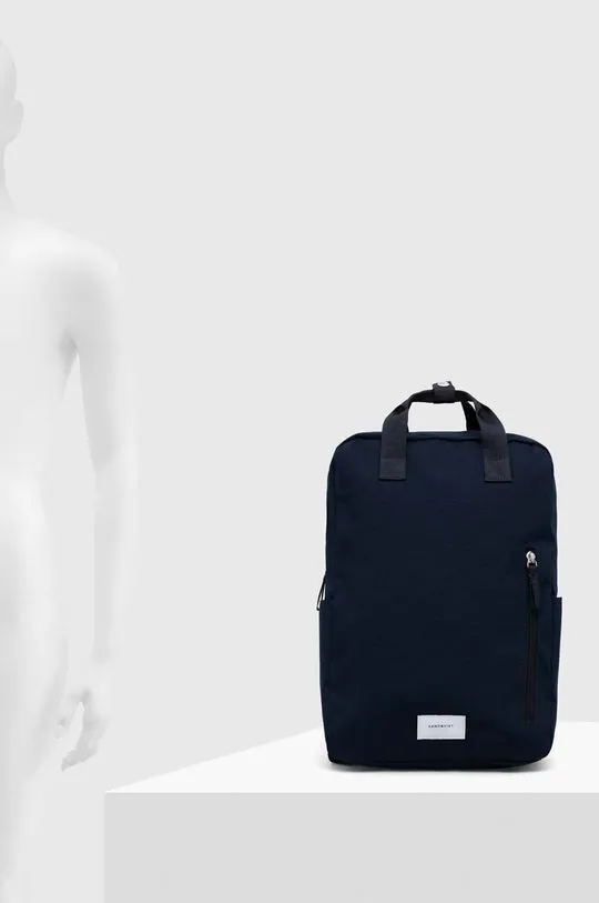 Sandqvist backpack Knut navy blue color SQA2271