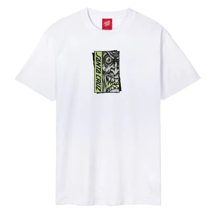 Santa Cruz Roskopp Rigid Face Front Tee Shirt