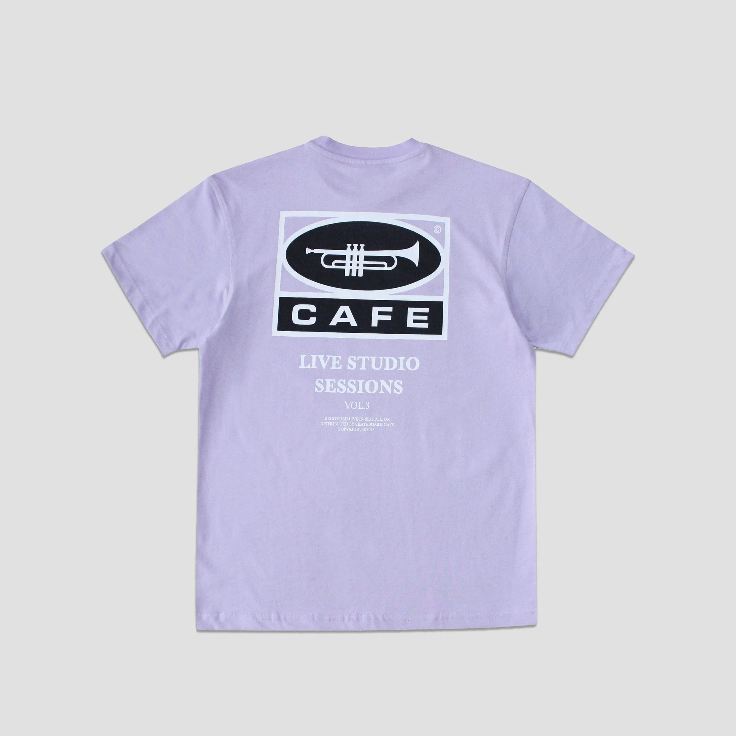 Skateboard Cafe "45" T-Shirt Lavender