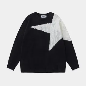Street Starburst | High Street Patchwork Oversized Jumper