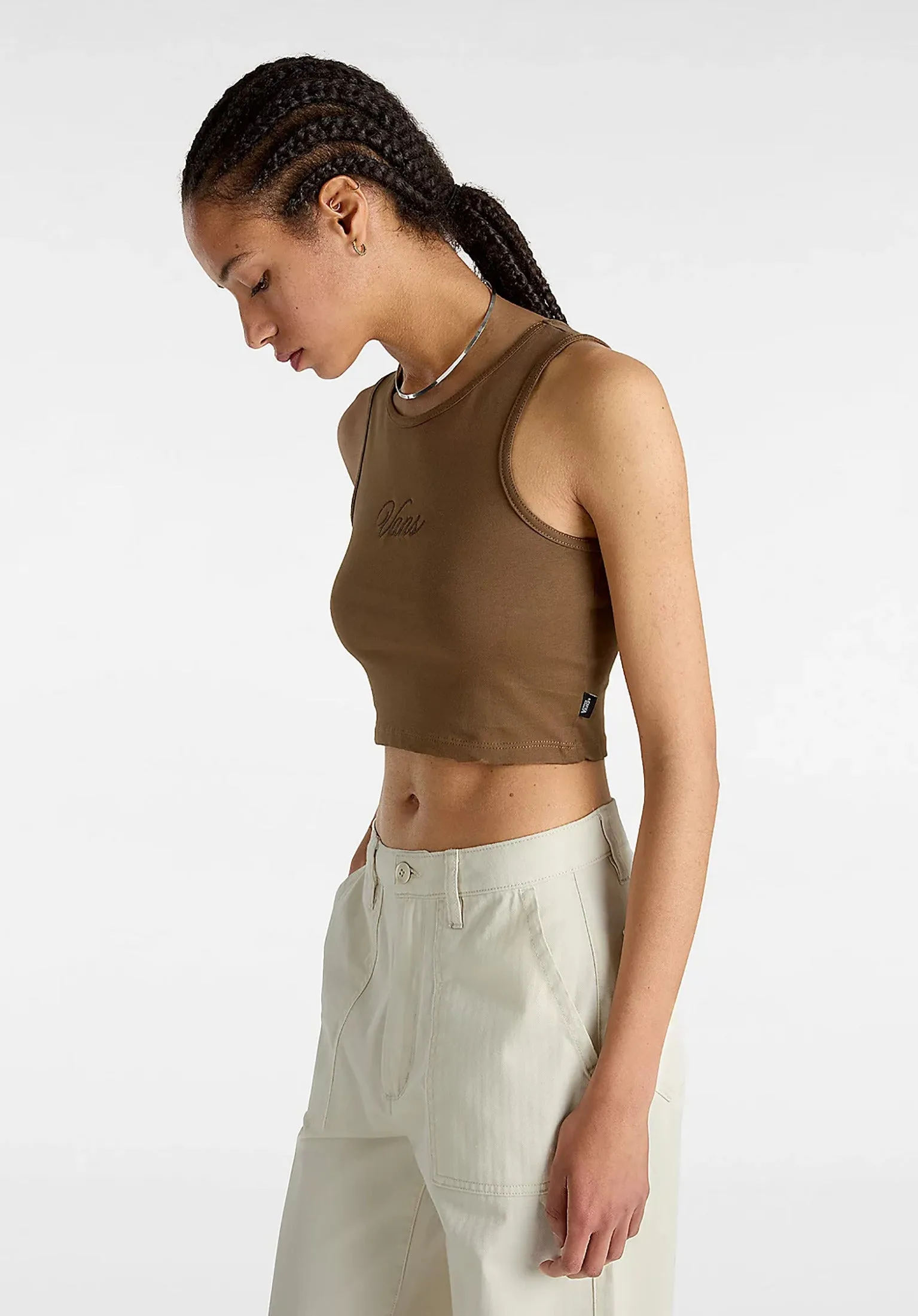 Vans Small Staple Fitted Crop Tank