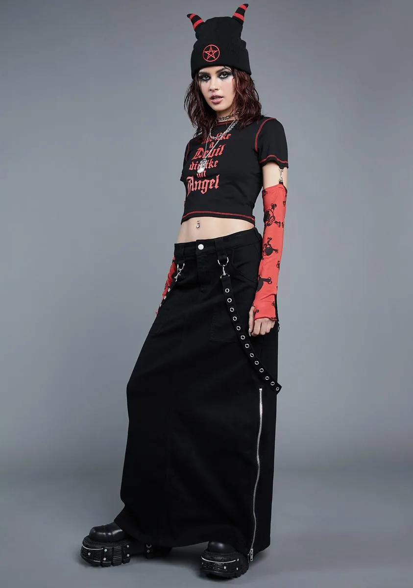 Wreak Havoc Maxi Skirt-